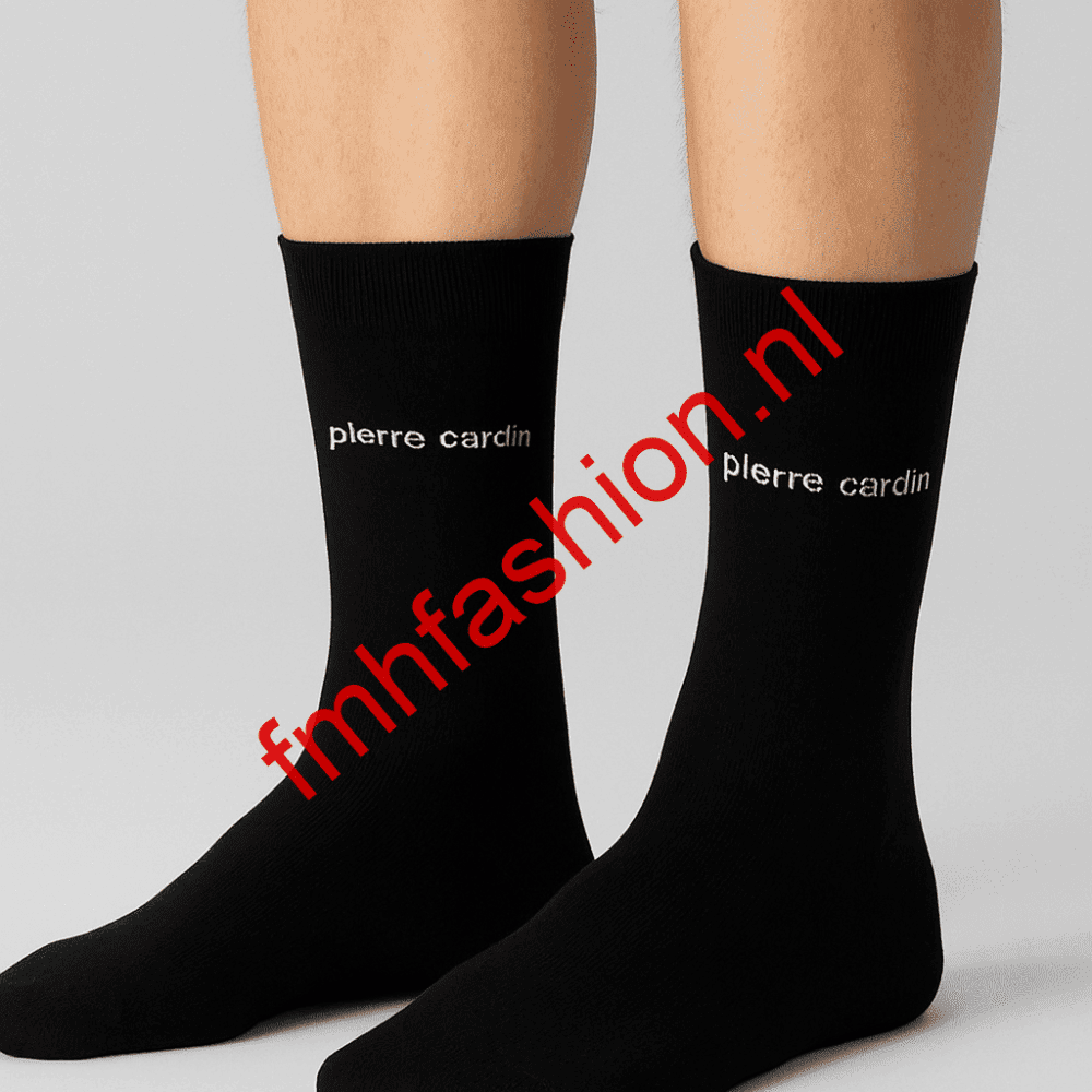 Pierre Cardin - 6 -paar - zwarte - sokken -