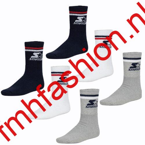 Starter 6 Pack Crew Sportsokken