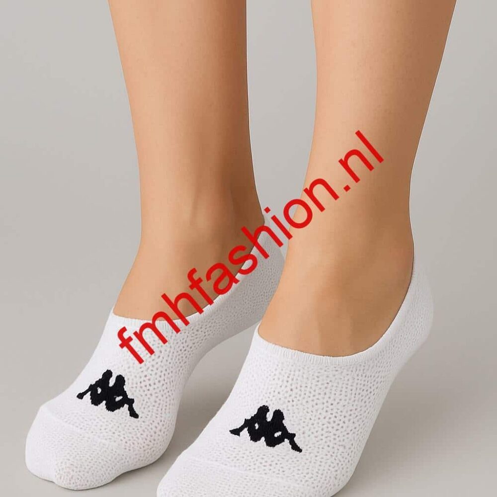 Kappa Footies 6 paar wit