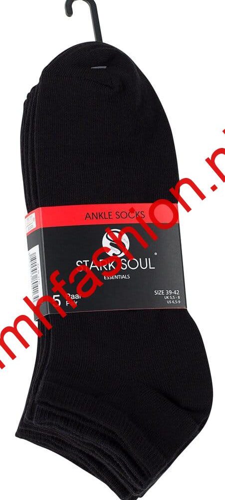 Stark Soul® Sneakersokken 10 pack zwart