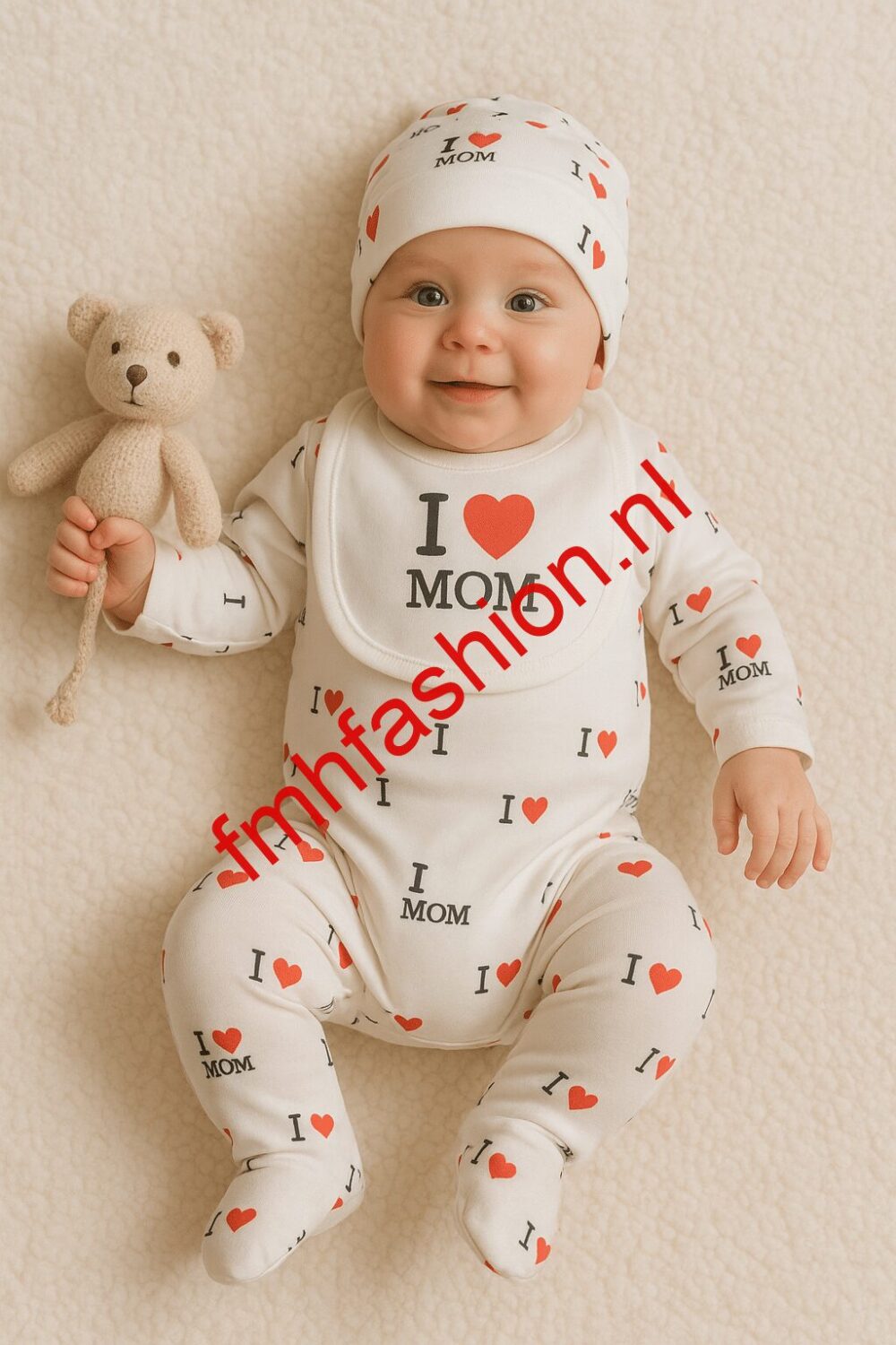 I Love Mom - Babysetje 4 delig - - Afbeelding 3