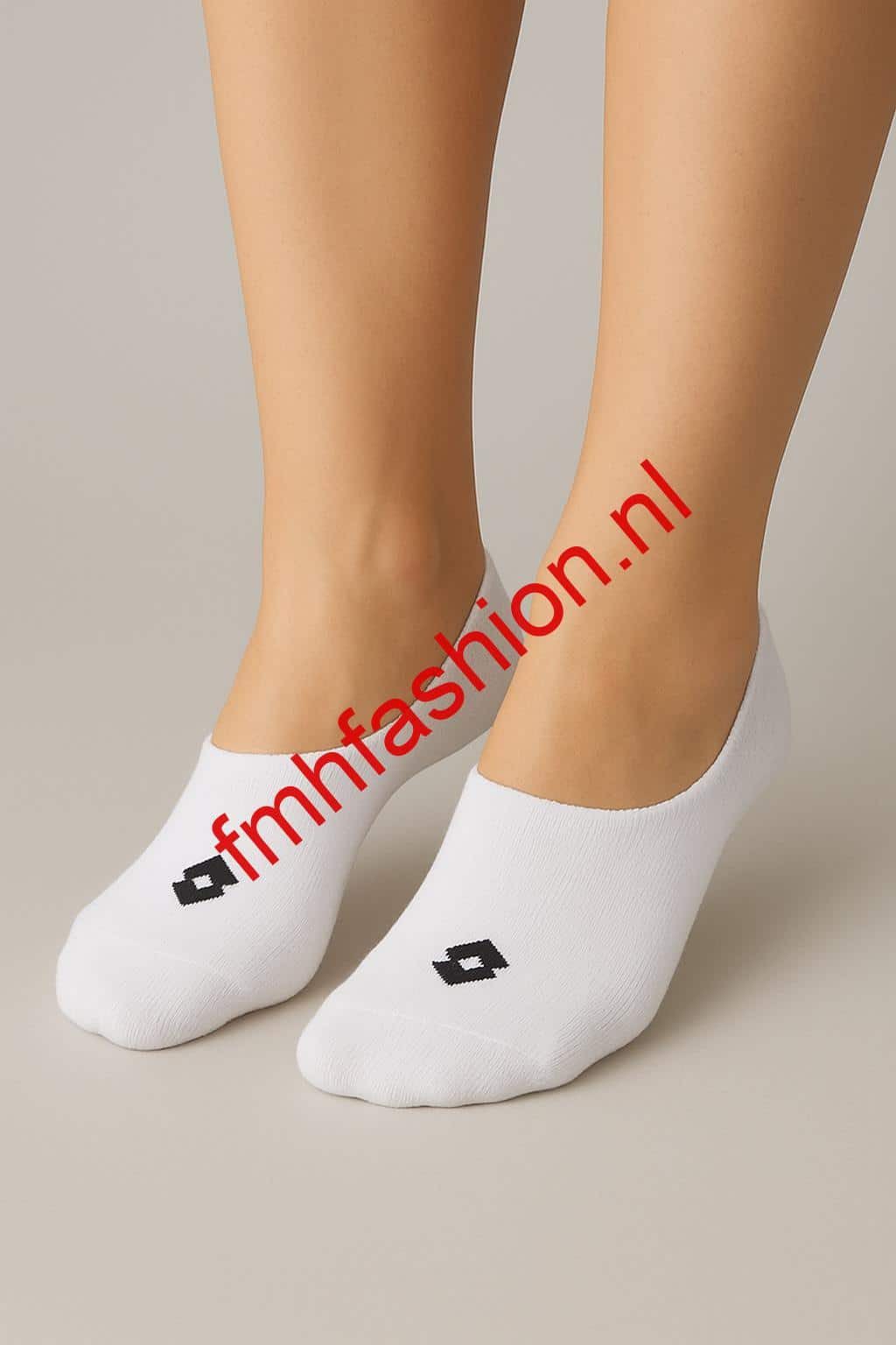 Lotto footies 6 paar Wit