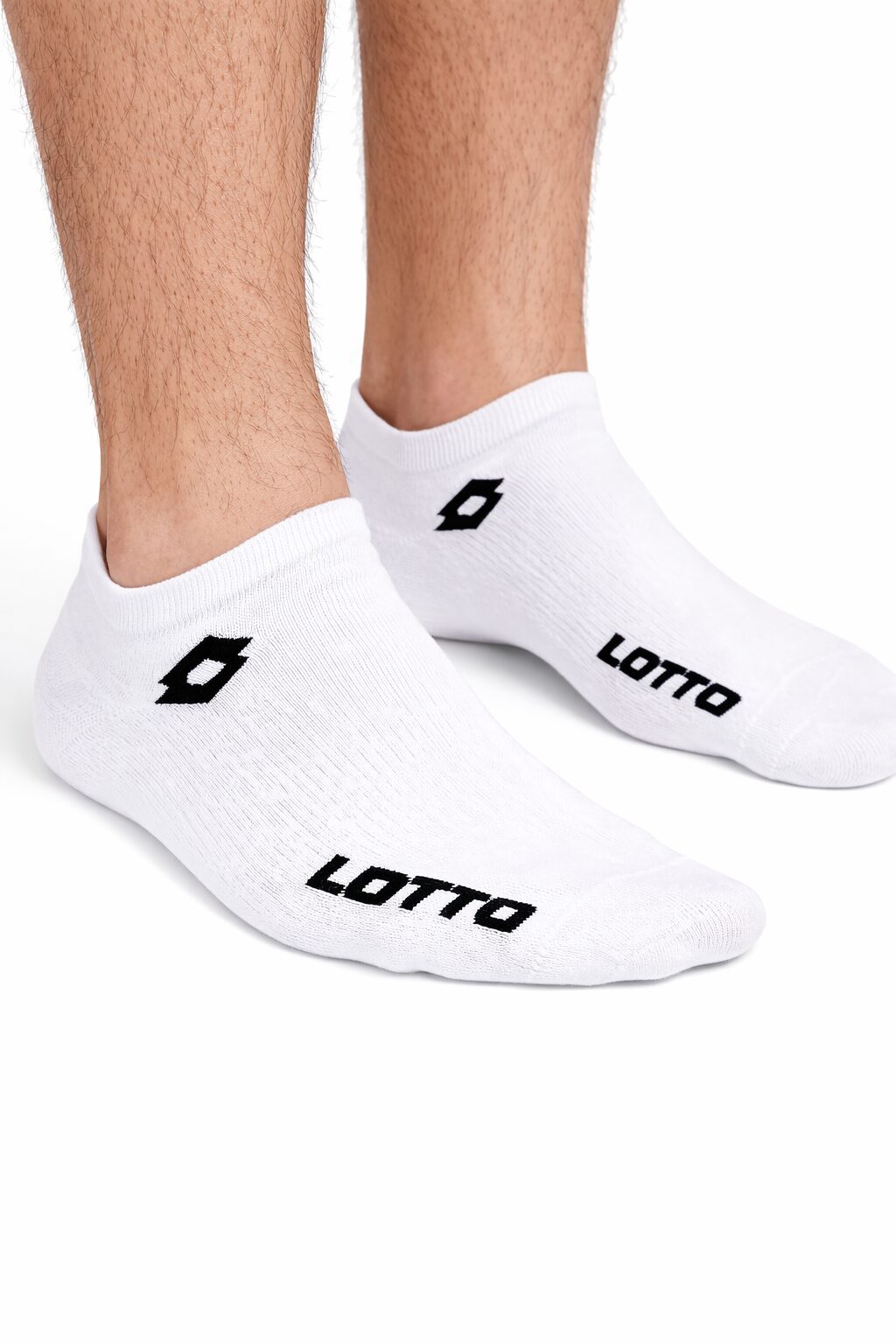 Lotto Unisex Sneakersokken – Wit (39–46) | 6 Paar